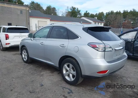 2012 Lexus Rx 350 from USA, damaged, VIN 2T2BK1BA8CC138633